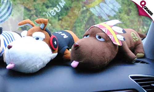 From QR29 Absorb Odors & Balance Humidity Levels with Activated Bamboo Charcoal Dog Dolls! (Up to QR98 Value)